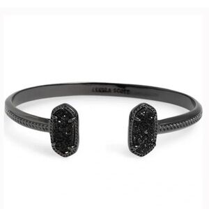 Kendra Scott Elton Gunmetal Bangle